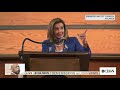 Nancy Pelosi speaks at John Lewis' funeral
