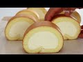 If you have 3 eggs, make this delicious cake roll at home! Melt in your mouth! Very soft and creamy