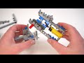 LEGO Technic 1 Cylinder Switchless Pneumatic Engine - 2500 RPM! LPE MOC - w/ Instructions