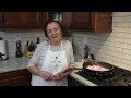 Italian Grandma Makes Onion Bread/Pizza & Pork Flatbread (Chicola)