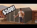 $500 Absco 10’x10’ Shed Build/Review!