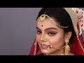 Winter Bridal Makeup /Traditional Indian Bridal Makeup/Step By Step Long Lasting Bridal Makeup