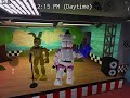 Funtime Freddy and bon bons new friend roblox FMR Fredbear mega roleplay