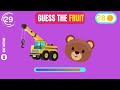 Guess the Drink and Food by Emoji Quiz 2024 #challenge 1