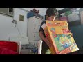 Unboxing basketball play house