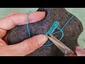 How to Hand Sew a Buttonhole - VERY IMPORTANT SKILL in Sewing!