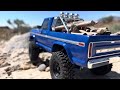 Traxxas trx4m high trail ford f150.Rock crawl action with a big payload.#traxxas #rccrawler