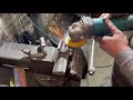 How to repair a damaged screw nut on a manual lathe threading machine | Half nut thread making