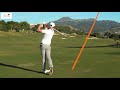 HOW TO PLAY FROM A SLOPING LIE - MASTERS SPECIAL