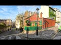 Guided Walk Tour in Paris Montmartre, Must-See Places in Montmartre, 4K Walk in April 2024