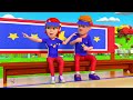 Five Little Police Cars Jumping On The Bed, Nursery Rhymes and Vehicle Songs for Kids