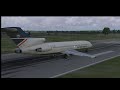 X-plane 11: Landing the 727-200 at Southampton