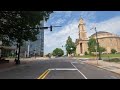 Winston Salem 4K - Driving Downtown - North Carolina