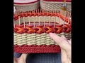 HOW TO DIY BASKET WITH ROPE AND CARDBOARD #craft #handmade #weaving