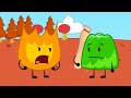 BFDI: Firey and Gelatin Steal a Van