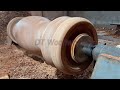 Carving A Giant Redwood Tree Using Dangerous Engineering Skills // By DT Woodworking