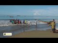 Kampung Nelayan Jual Ikan Segar di Pinggir Pantai Kota Padang