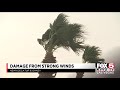 Strong winds cause damage in Las Vegas Valley