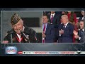 Crowd emotional, rises to their feet for D-Day vet William Pekrul at RNC