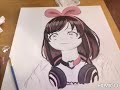 My Painting of the Super intelligent Kizuna AI