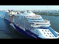 Celebrity Apex Drone View Rotterdam Hoek van Holland