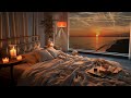 Seaside Night Jazz: COzy Bedroom with Smooth Jazz for Relaxing and SLeeping