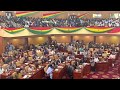 How MPs reacted when John Mahama’s name was mentioned in parliament