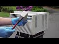Window Air Conditioner Not Cooling? EASY Common Fix - How to Clean a Windows AC