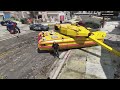 Destroying Cops With Giant Tank in Gta 5 Rp