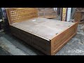 hydraulic #wooden #bed #viralvideo