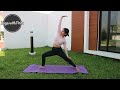 11 Min Morning Yoga Flow - Full Body Stretch | Aliran Yoga Pagi 11 Menit - Peregangan Seluruh Tubuh