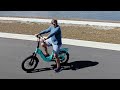 Experience The Power Of The Ride1up Portola Foldable 750 Watt Electric Bicycle!