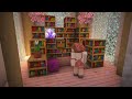 Minecraft | How to Build a Cherry Blossom Gazebo (Enchanting Room)