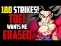 ABUSIVE TOEI wants to ERASE SAIYAN SCHOLAR with 180 MORE FALSE COPYRIGHT STRIKES!