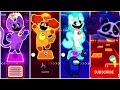 [Smiling Critters] - CatNap VS DogDay VS CraftyCorn VS Hoppy | Tiles Hop EDM Rush