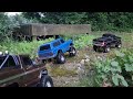 3 traxxas trx4 hightrails trailing at the amazing Crawler County . which is your favorite?