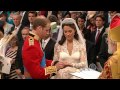 Prince William and Kate Middleton exchange vows