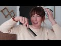 How to Trim Your Bangs At Home • Zooey Deschanel Style Hair