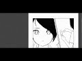 [speedpaint] drawing a manga page