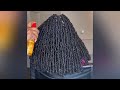 STEP-by -STEP VERY DETAILED BUTTERFLY LOCS TUTORIAL | THUMB METHOD / Using spring twist hair