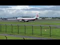 Cargolux Retro Boeing 747-400ERF Landing at Prestwick Airport