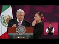 El momento más divertido de la mañana la esposa de López Obrador le decía ya vámonos a desayunar🙊