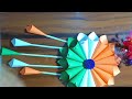 🇮🇳Tricolor Flag Wall Hanging Craft Idea | Independence Day Home Decor Idea 🇮🇳🇮🇳