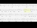 Bass TAB : While My Guitar Gently Weeps - The Beatles