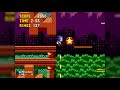 Sonic The Hedgehog - Spring Yard Zone Act 2 - Sega Mega Drive / Genesis - 1080p, 60fps