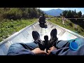 Grindelwald Rodelbahn / Toboggan ride -  Switzerland 4K 60fps video