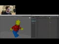 Animating a LEGO Stop-Motion Walk in Maya: Step-by-Step Tutorial