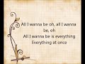 Everything at Once - Lenka - Lyrics