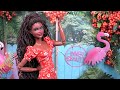 Michaels Fun Finds And DIY Doll Colorful Backyard That Is Easy To Store