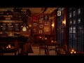 Coffee Shop Music Ambience | Relaxing Jazz Music on a Rainy Day | Peaceful Music